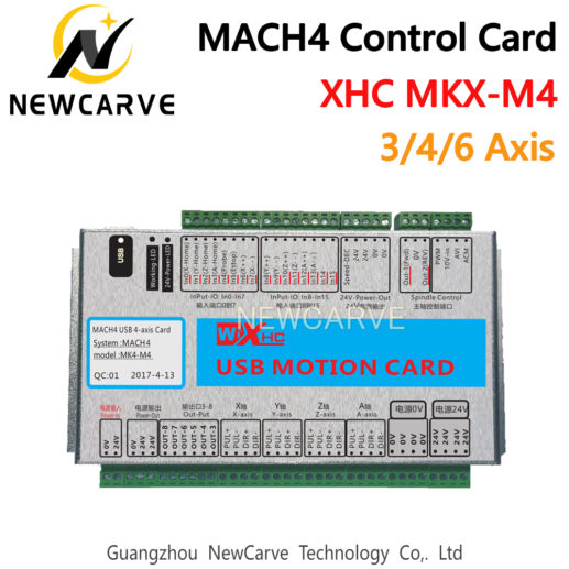 USB 2MHz Mach4 CNC 4 Axis Motion Control Card Breakout Board for Machine Centre 