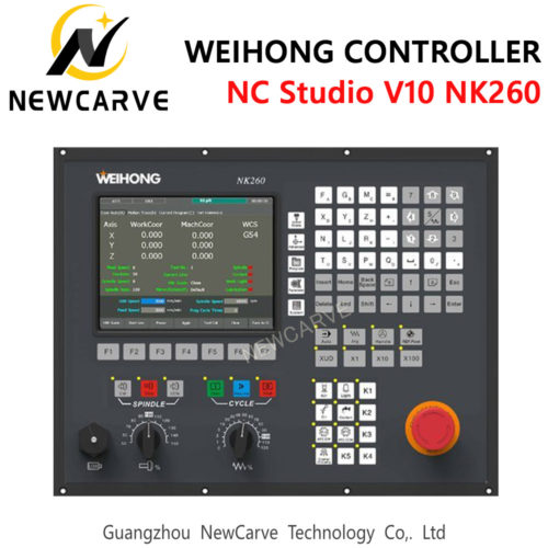 WEIHONG NC studio NK260 NK280 software NC studio V10 3 axis integrated ...